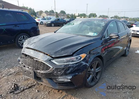 2017 Ford Fusion V6 Sport from USA, damaged, VIN 3FA6P0VPXHR376380
